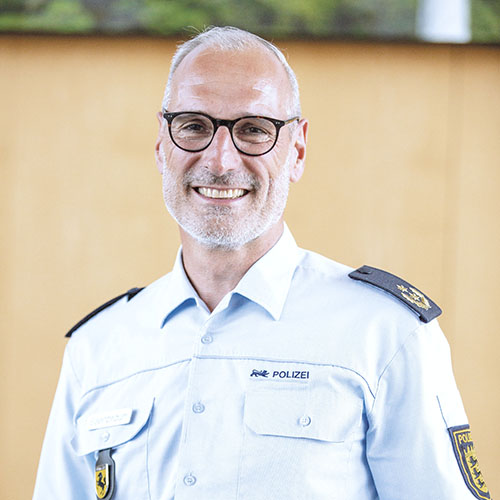 Portrait von Markus Eisenbraun, Polizeipräsident, Polizeipräsidium Stuttgart
